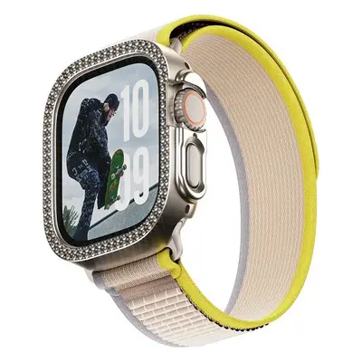 PanzerGlass® SAFE Apple Watch Ultra 2/Ultra bumper třpytivě zlatý rámeček