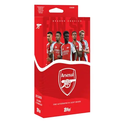 Fotbalové karty Topps 24/25 Fan Set Arsenal FC (Exclusive)