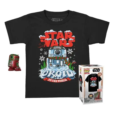 Funko Pocket POP! & Tee: Star Wars -Holiday R2D2 (MT) M (dětské)