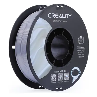 Creality CR-Silk filament 1,75 mm 1 kg stříbrná Stříbrná