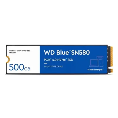 WD BLUE SSD NVMe 500GB PCIe SN580,Gen4 WDS500G3B0E