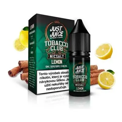 Just Juice Salt Tabák s citronem 10ml (11mg)