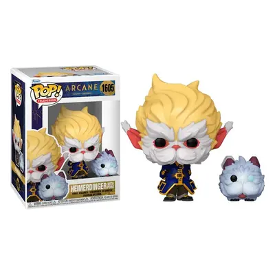 Funko Pop! 1605 Arcane League Of Legends Heimerdinger With Poro