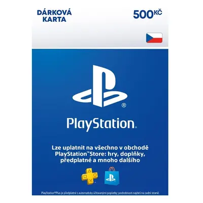 PlayStation Store 500 Kč