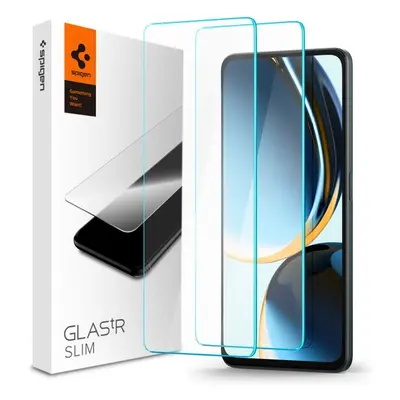 Spigen Glass tR Slim 2 Pack - OnePlus Nord CE 3 Lite 5G (AGL06505) Čirá