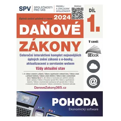 Daňové zákony 2024 XXL ProFi (Díl 1., právní stav 1. 1. 2024)