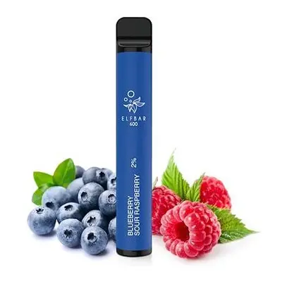 Elfbar 600 Disposable Pod Kit Blueberry Sour Raspberry