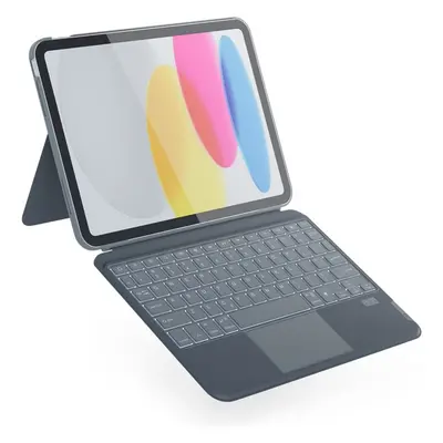 EPICO pouzdro s klávesnicí pro iPad 10,9" 2022 (slovenština) šedé