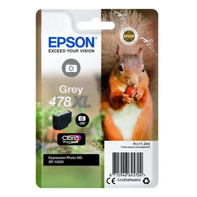 Epson 478XL Squirrel Claria Photo HD šedý