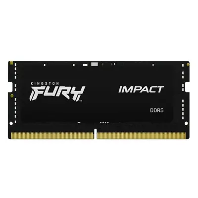 Kingston Fury Impact 16GB 4800MHz CL38 DDR5 SO-DIMM Black KF548S38IB-16 Černá