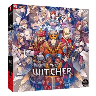 Good Loot Gaming The Witcher Northern Realms 500 dílků