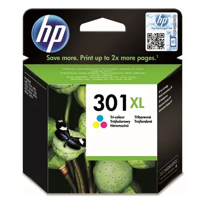 HP 301XL Tri-colour Ink Cartridge Vícebarevná