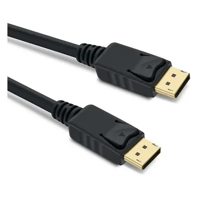 PremiumCord DisplayPort 1.4 přípojný kabel M/M, zlacené konektory, 1,5m