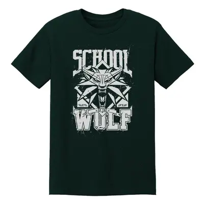 Tričko The Witcher - School of the Wolf L