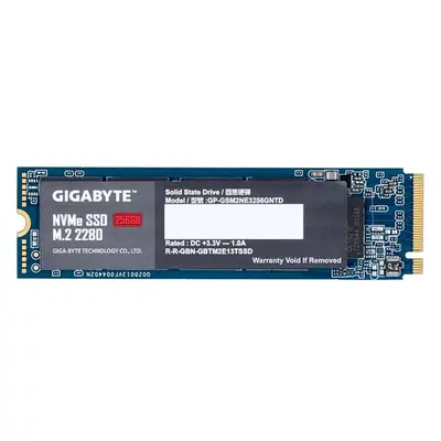 GIGABYTE NVMe SSD 256GB GP-GSM2NE3256GNTD