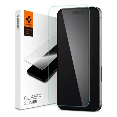 Spigen tR Slim HD 1P ochranné sklo iPhone 14 Pro Max čiré