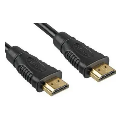 PremiumCord HDMI High Speed + Ethernet kabel, zlacené konektory, 5m