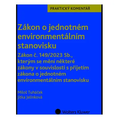 Zákon o jednotném environmentálním stanovisku. Praktický komentář