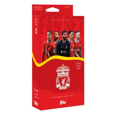 Fotbalové karty Topps 24/25 Fan Set Liverpool FC (Exclusive)