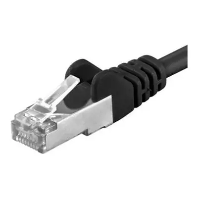 Premiumcord Patch kabel CAT6a S-FTP, RJ45-RJ45, AWG 26/7 3m černá