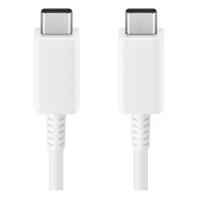 Samsung USB-C/USB-C datový kabel 5A, 1.8m (EP-DX510JWE) bílý