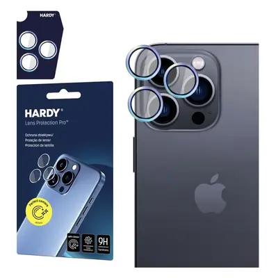 3mk Hardy Lens Protection Pro skla na fotoaparát Apple iPhone 16 Pro /16 Pro Max duhová