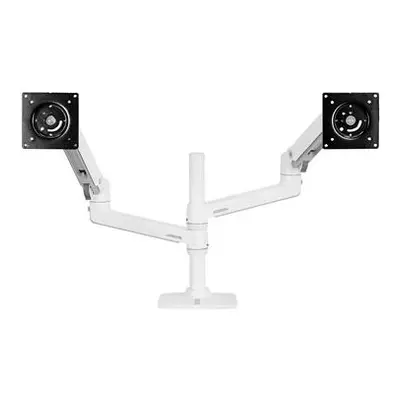 Ergotron LX Dual Stacking Arm, stolní ramena pro 2 lcd, flexibilní, bílé 45-492-216 Bílá