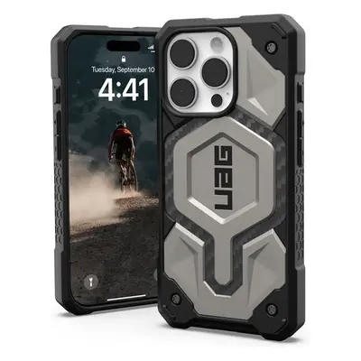 UAG Monarch Pro Magsafe kryt iPhone 16 Pro titanový