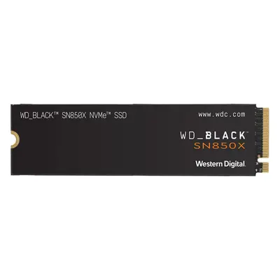 WD BLACK SN850X NVMe M.2 PCIe Gen4 SSD 2TB WDS200T2X0E