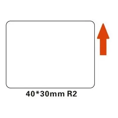 Niimbot štítky R 40x30mm 230ks pro B21, B3S, B1 bílé