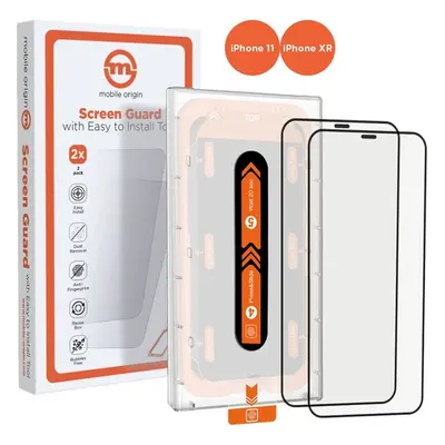 Mobile Origin Screen Guard 2 Pack 2,5D ochranné sklo s aplikátorem iPhone 11 / XR