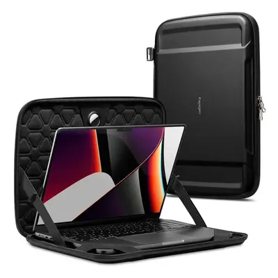 Spigen Rugged Armor Pro pouzdro MacBook Pro 14" M4 2024/M3 2023/M2 2023/M1 2021 černé