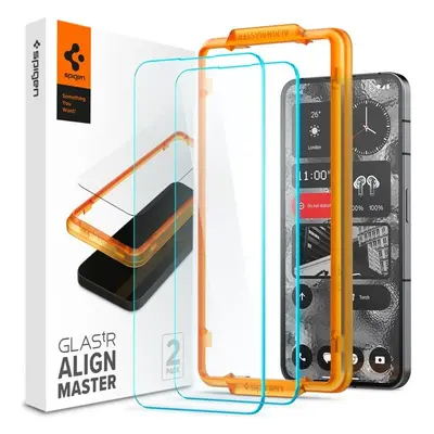 Spigen Glass tR AlignMaster tvrzené sklo Nothing Phone (2) (2-pack)