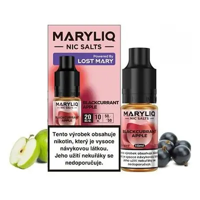 Maryliq Salt Jablko a černý rybíz 10ml (20mg)