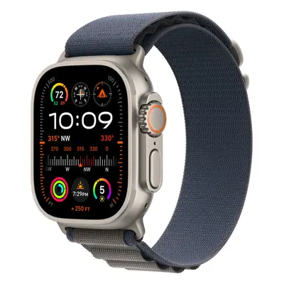 Apple Watch 49/45/44/42mm modrý Alpský tah velký Modrá