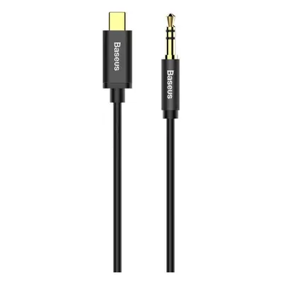 Baseus Audio USB-C/3,5mm kabel 1,2m černý