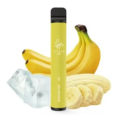 Elfbar 600 Disposable Pod Kit Banana Ice