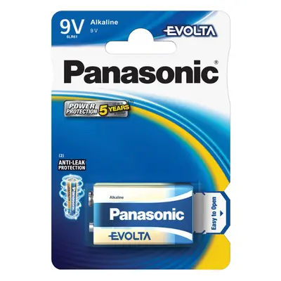 Panasonic EVOLTA Platinum 9V alkalická baterie (1ks)