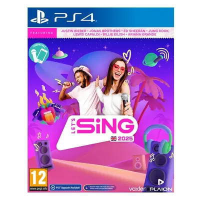 Let’s Sing 2025 (bez mikrofonů) (PS4) 4020628582159