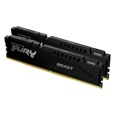 Kingston Fury Beast 64GB 5200MHz CL40 DDR5 DIMM (2x32) Black kf552c40bbk2-64 Černá