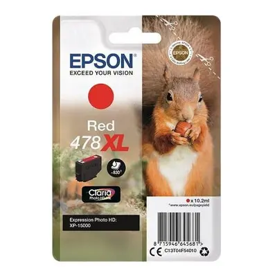 Epson 478XL Squirrel Claria Photo HD červený