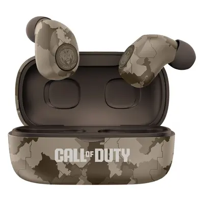 OTL Call of Duty Desert Sand Camo Wireless Buds COD283 Tmavě zelená