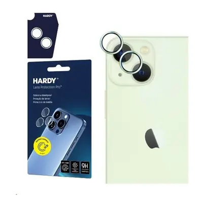 3mk Hardy Lens Protection Pro skla na fotoaparát Apple iPhone 15/15 Plus zelená