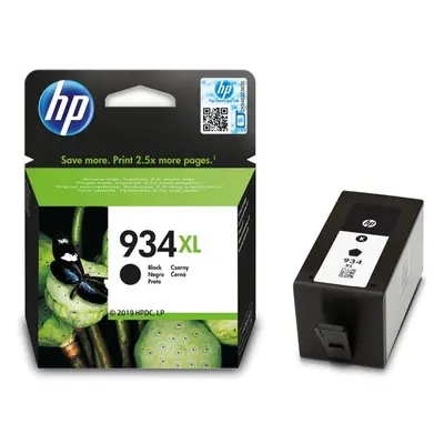 HP 934XL Black Ink Cartridge Černá