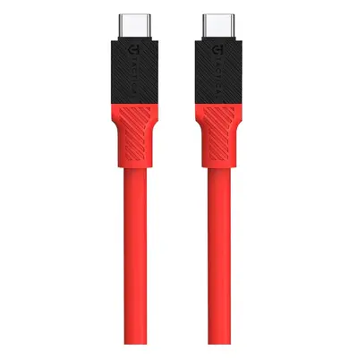 Tactical Fat Man kabel USB-C/USB-C (1m) červený