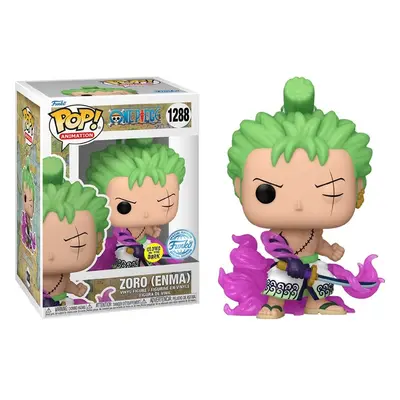 Funko POP! #1288 Animation: One Piece S5 - Zoro w/ Enma (GITD)