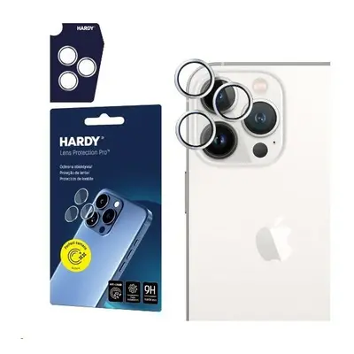 3mk Hardy Lens Protection Pro skla na fotoaparát Apple iPhone 13 Pro/13 Pro Max stříbrná