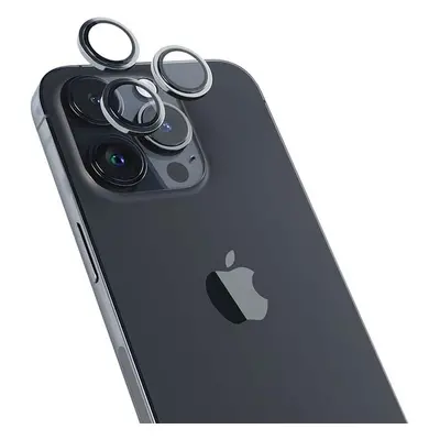 EPICO ochranné sklíčko na kameru Apple iPhone 14 Pro / 14 Pro Max vesmírně černé Černá