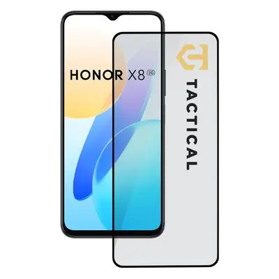 Tactical Glass Shield 5D sklo pro Honor X8 5G černé