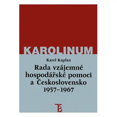 Rada vzájemné hospodářské pomoci a Československo 1957–1967